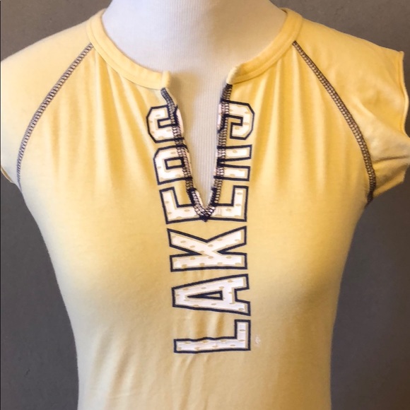 Small LA Lakers Fitted Sexy Top 🏀🏀🏀 - Picture 2 of 6